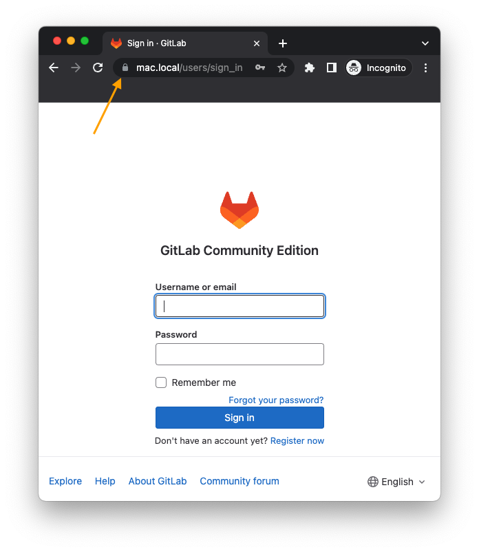 GitLab on Mac.local